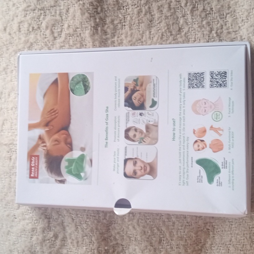Gua sha massage tools health and beauty Rena Chris